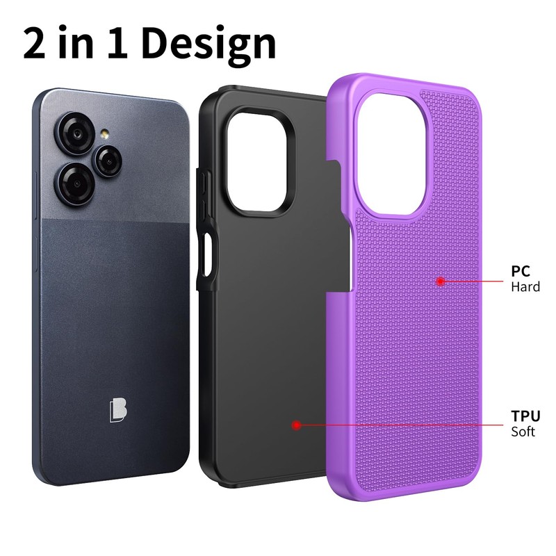 Mocotto for BLU View Speed Ultra 5G Case with Tempered