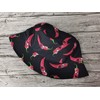 Hepandy Black Chili Chilli Hot Pepper Bucket Hat for Women