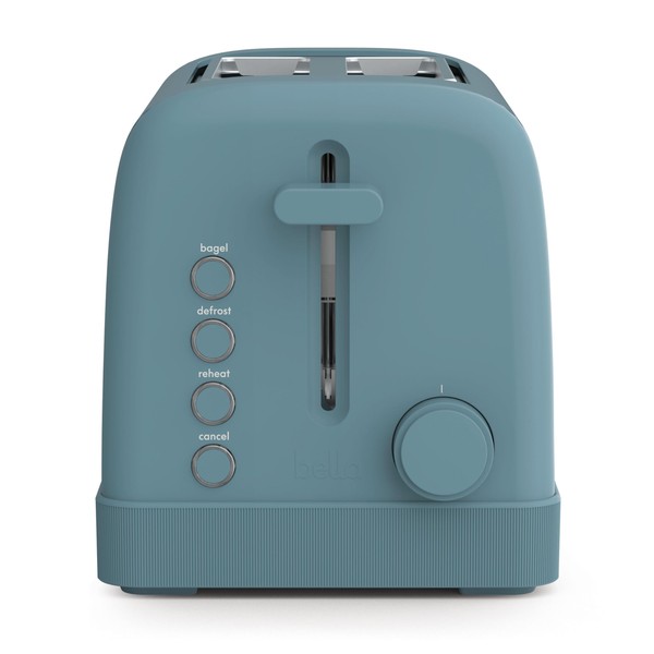 bella 2 Slice Toaster, 6 Setting Shade Control w Reheat,