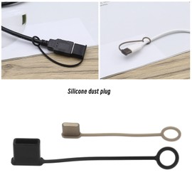 OTOTEC 10 Sätze USB-Port Steckerabdeckungen Set USB-C-Kabelabdeckung + USB-Port-Schutzabdeckung + USB-C-Staubsteckerkappen + Anti-Staubschutz für 3,5-mm-Kopfhörerbuchse Gummi