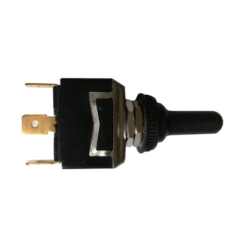 2Pcs HY29j 3Pins Toggle Switch KEDU (ON)-Off-(ON) Dust-Proof Switches with