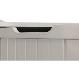 TRIXIE XL Wooden Litter Box Enclosure for Standard or Large Size Litter Box, Gray, Model Number: 40235