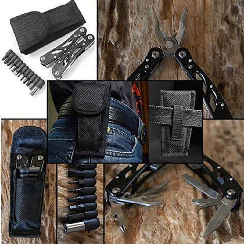 Gift for Men，Multi Tool, 24 in 1 Multitool Pliers with