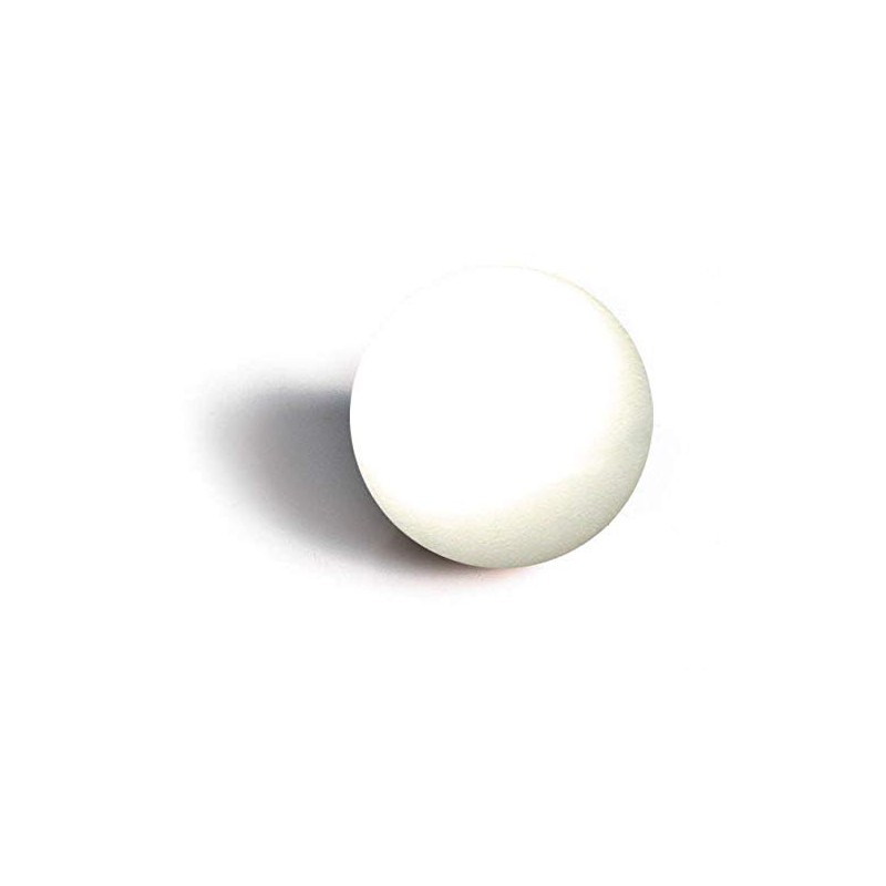 Garlando Pack of 10 Standard Table Football Balls, White, 33.1mm