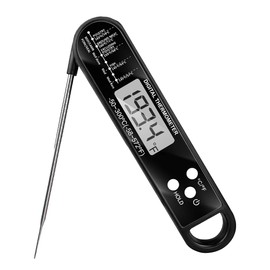Tomedeks Meat Thermometer Cooking Roasting Thermometer Kitchen Thermometer Oven Thermometer with Magnet for Oven, Food, Milk, Water