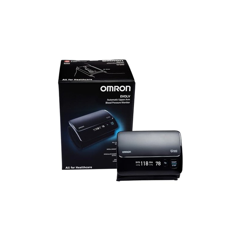 OMRON Baumanómetro automático de brazo EVOLV (HEM-7600T-E) compatible con app