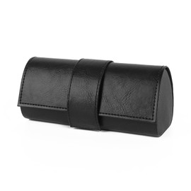 Extra Large Hard Shell Sunglasses Case, Oversized Sun Glasses Storage Organizer Compatible with QUAY FULL GLAM SET LIST HIGH KEY GUCC1 GG0713S GG0418S (XXL/Glossy Black)