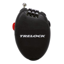 Trelock Unisex - Adult Cable Combination Lock 2232513970 Cable Combination Lock, Black, One Size
