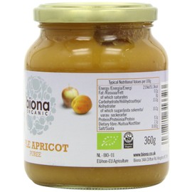 Biona Org Apple Apricot Puree 350g X 6 (Pack of 6)