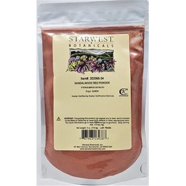 Starwest Botanicals Red Sandalwood Powder, 4 Ounces