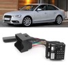 AUX Audio Cable Microphone Handsfree Adapter Bluetooth 5.0 Fit for