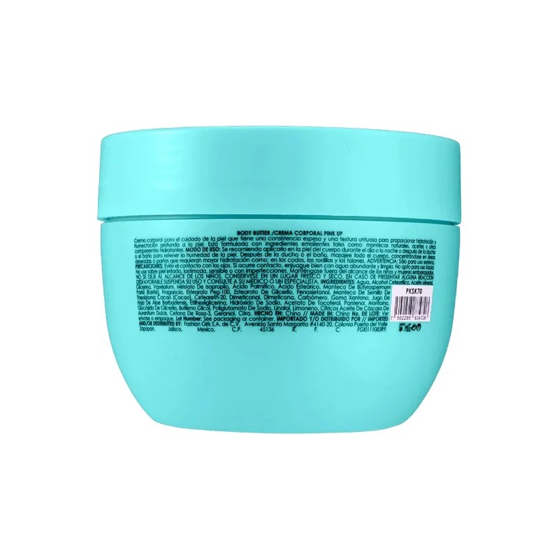 Body Butter Crema Humectante Corporal Pink Up 200ml