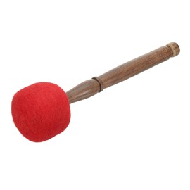 sourcing map Singing Bowl Mallet Strike 4.5x23CM Wool Red Sound Bowl Drum Stick for Meditation Yoga Relax