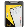 IDENA 507052 Clipboard for DIN A4 Nickel-Plated Clip, Translucent Black