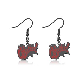 FAADBUK Video Game Lover Gift Miles Edgeworth Fan Gift Video Game Earring for Gamer (Objection Earring)