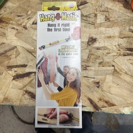 Hang-O-Matic All-in-One Picture Hanging Tool, Picture Hanger, Picture Frame