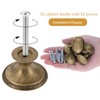 TsunNee 12PCS Vintage Cabinet Knobs, Chic Drawer Knobs, Antique Brass