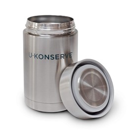 U Konserve Stainless Steel Insulated Food Jar – Vacuum Sealed Thermos for Hot and Cold Food – Wide Mouth - Leak-Proof Container – BPA Free – 18 Ounce
