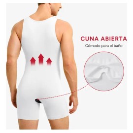Nebility Body Moldeador Compresión Para Hombre Faja Completa