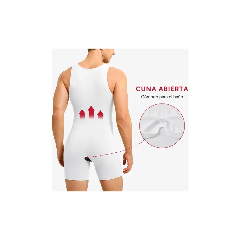 Nebility Body Moldeador Compresión Para Hombre Faja Completa