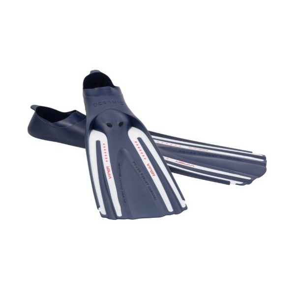 Oceanic Viper Full Foot Fin - Warrior Edition, X-Small