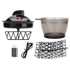 Máscara de Licuadora Eléctrica, Mezclador de Color Eléctrico para Peluquería, Mezclador Automático Crema para Teñir el Cabello Tazón para Mezclar Pasta de Teñir Mezclador