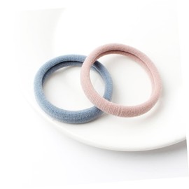 FOMIYES 50pcs Stretch Hair Tie Elastic Hair Band for Women Girls Ponytail Holder Simple Design for Everyday Random Color