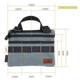 VIPERADE VE5 Nylon Outdoor Underarm Pack Bags Shoulder Bag, Multi-Purpose Men/Women Portable Security Bag for Men