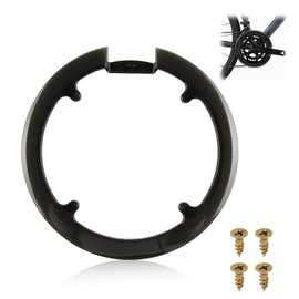 THKO Bicycle Sprocket Cover, 42 44 Teeth Mountain Bike Sprocket Cover Protects Chain and Chainring Black Robust Bicycle Accessories Ideal for Mountain Bikes and Road Weaknesses