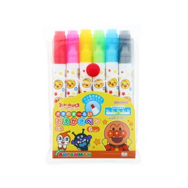 Sunstar Stationery 2430010A Anpanman Drawing Pen, Round Nib, My First Step, Anpanman