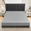 mafudoxi Waterproof Mattress Protector 90 x 200 cm Fitted Sheet,