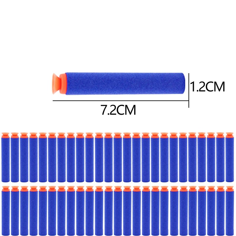 BOROLA 100 Pack Suction Cup Sponge Rounds Compatible with Toy