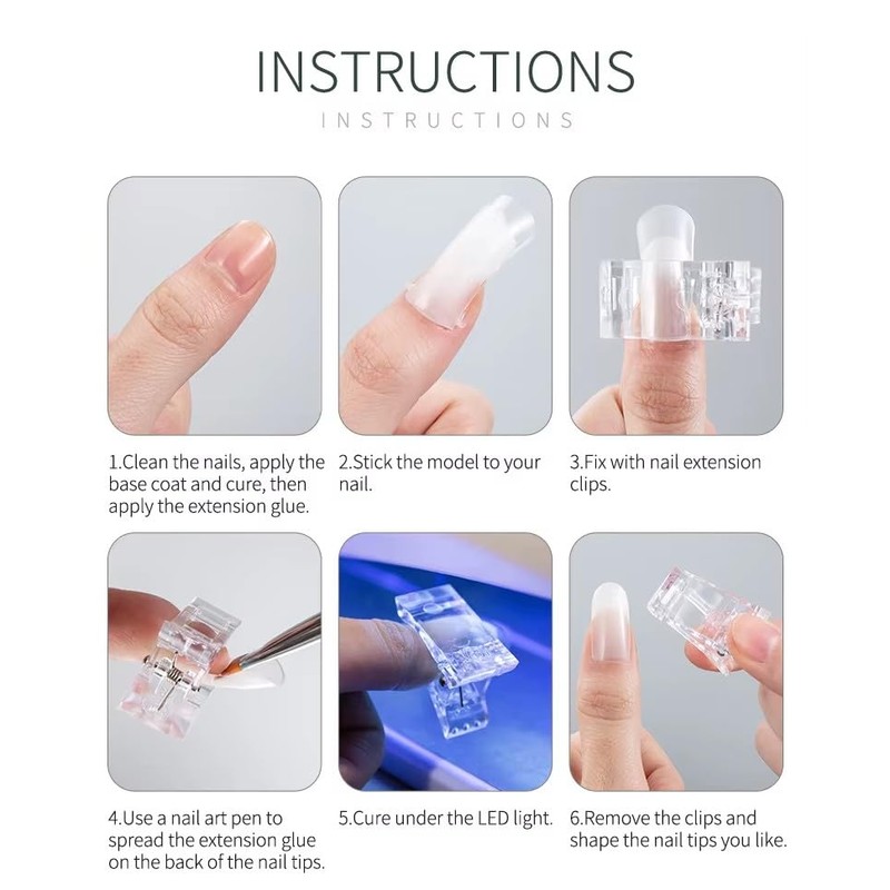 Pinzas Para Polygel Acrigel, Pinzas para uñas Acrílicas, Pinzas Polygel