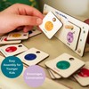 COTTON TWIST Kids Feelings Chart Play Set - Wooden Stand