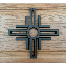 Zia Grille, Window Grille, Gate Hardware Decoration (Matte Bronze PC)