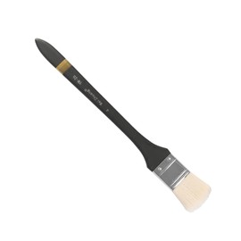 ZONADAH Malerpinsel für Acryl, Breite 3,3 cm, Flache Malpinsel, Künstlerpinsel, Nylonhaar, Aquarellpinsel für Anfänger, Künstler, Gemälde, Aquarell