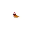 CGB Giftware Glass Festive Robin Figurine Boxed | Collectable Ornament