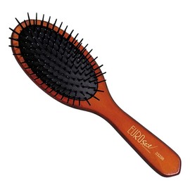 Eurostil oval hair brush wooden brush Pneumatic brush plastic Bortsen