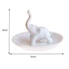 Titanape Birthday Gifts for Women - White Elephant Ring Holder
