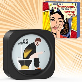 Gag Gifts for Men Stocking Stuffers - 2Pack Christmas Funny Toilet Sand Timer Poop Gift, Gifts for Adults Fun Cool Novelty Birthday White Elephant Gifts for Men Dad Him Husband Boyfriend