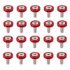 X AUTOHAUX 20pcs M6 Fender Bumper Washer Bolt Licence Plate