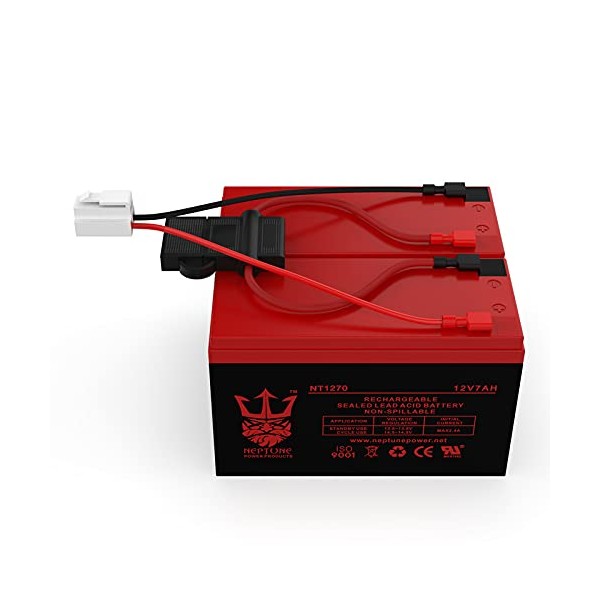 Neptune Replacement Razor E225 Version 13-24 Battery 12V 7AH -