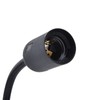Table Lamp Holder E27/E26 Black Double Headed 360 Degree Adjustable