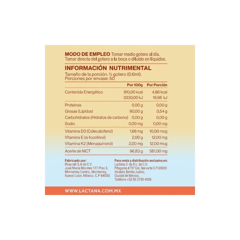 Daily Glow, Vitamina D3 + K2, MCT (aceite de coco),