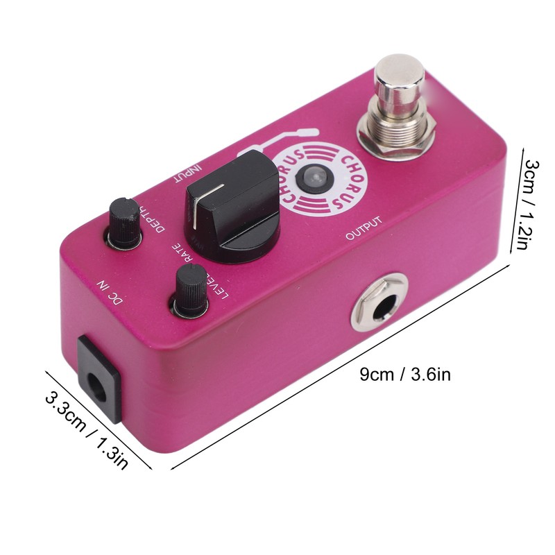 Chorus Pedal True Bypass Warm Clear Analog Chorus Effect Pedal