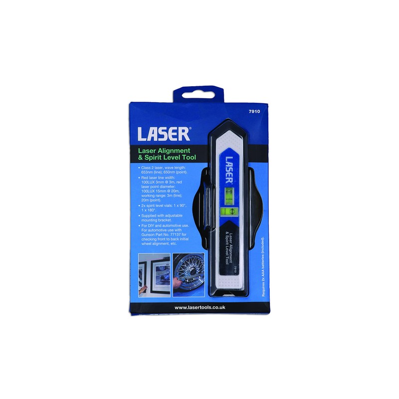Laser 7910 Laser Alignment & Spirit Level Tool