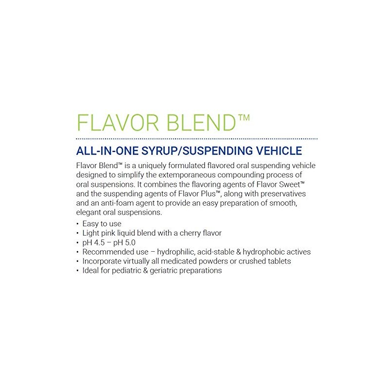 HUMCO 8916001 Flavor Blend 16 oz, Shape