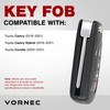 VORNEC Replacement for Toyota Camry Remote Flip Key HYQ12BFB 89070-06790