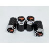 Exotic Carbon Fiber McLaren Orange Swoop Only Carbon Fiber Tire