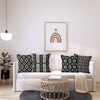 ASDCXZ Cushion Cover Boho 40x40 cm 4pcs Set, Boho Rule